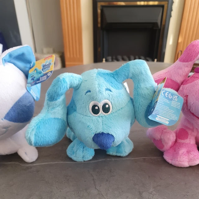 NICKELODEON BLUES CLUES & You Plush Toy Set Periwinkle,blue,magenta BN ...