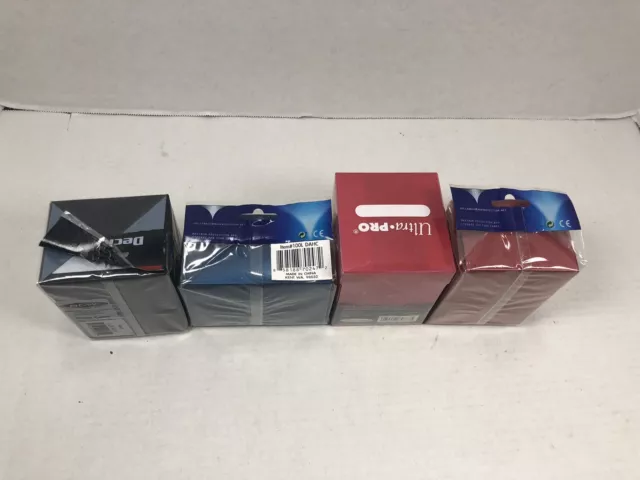 Ultra Pro BCW Max Protection Deck Box Nerd Bundle Lot Card TCG Magic Yu-Gi-Oh 3