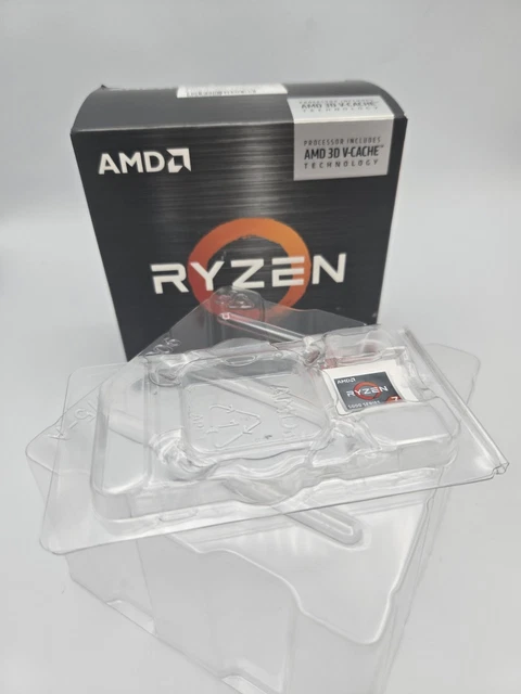 EMPTY AMD RYZEN 7 5700X3D Box only - No CPU/Cooler £9.71 - PicClick UK