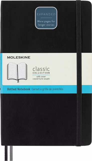 Moleskine - Klassisches Erweitertes Notizbuch Mit Gepunktetem Papier - Weicher U