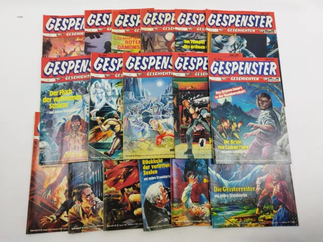 Gespenster Geschichten Comics Nr. ab 500 Bastei Verlag Comic Horror Grusel Heft