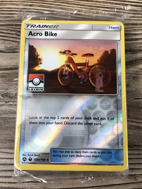 TRAINER ACRO BIKE pokemon Card 1.16 - PicClick UK