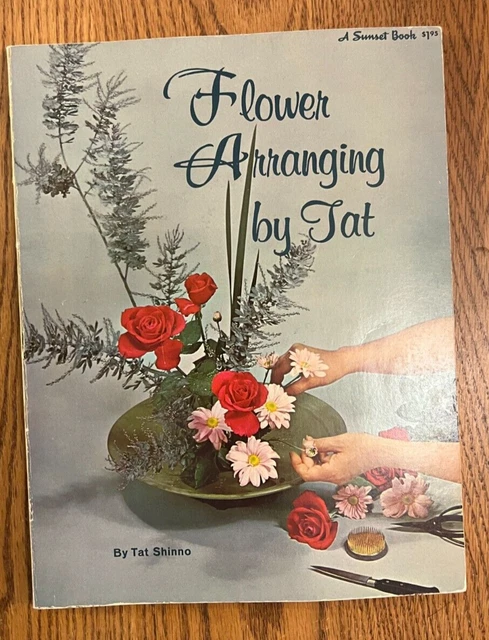Libro de puesta de sol arreglos florales de Tat (1971) Tat Shinno