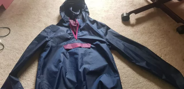 decathlon packaway waterproof jacket 10-12yrs