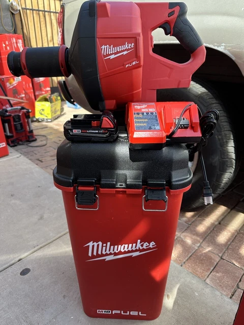 Milwaukee 2772A-21 M18 FUEL Drain Snake with CABLE DRIVE Locking Feed System