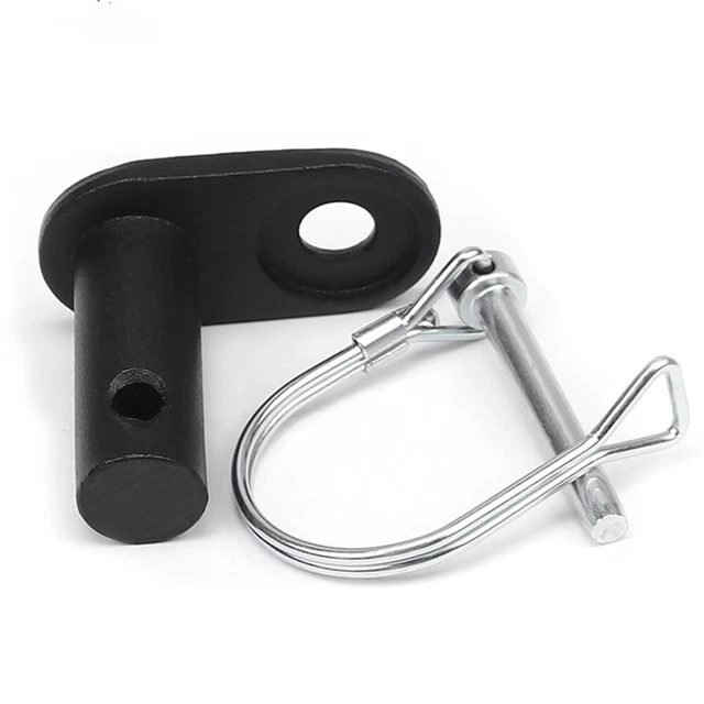 Paire De Supports De Fixation En Fer Noir Pour Porte-bagages Arrière De Vélo - Connexion Rack