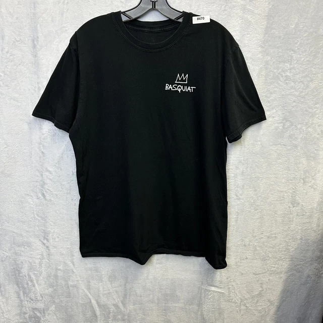 Jean-Michel Basquiat Black Horn Players T-Shirt Mens Size Large #470