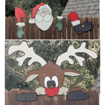 Elan Noël Décoration Festivité Pour Le Occasion Cadeau Ornement Santa Claus Élan Neuf 