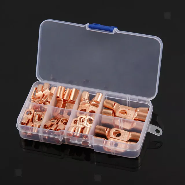 Bornes à sertir d'anneau de cosse de câble de soudure de batterie de jeu de