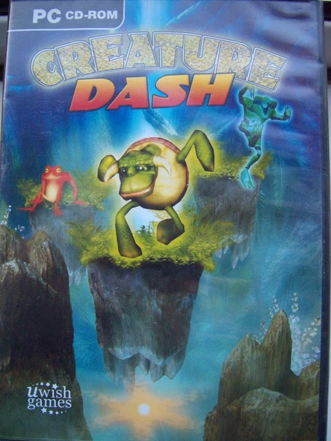 Creature Dash---3D Fantasy Landscape---Adventure---Pc Cd ---Brand New & Sealed