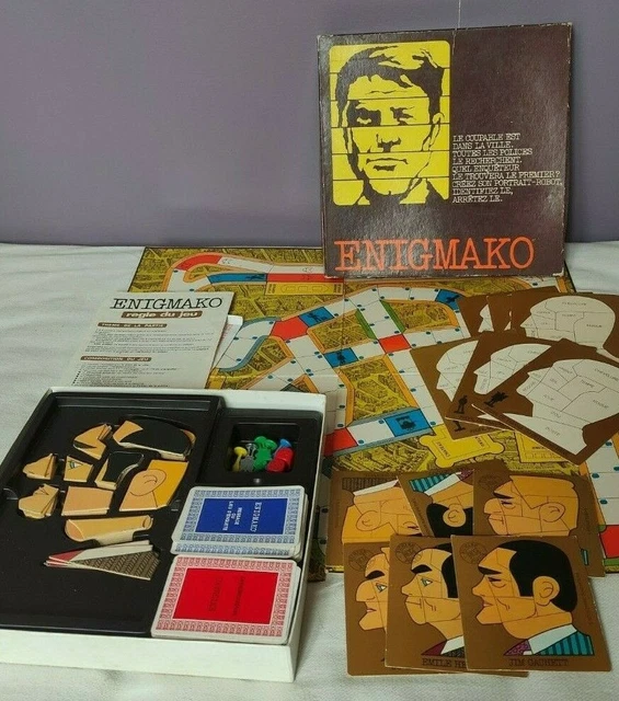 Jeu De Société Enigmako - Version Mako 1972 - Complet - Occasion