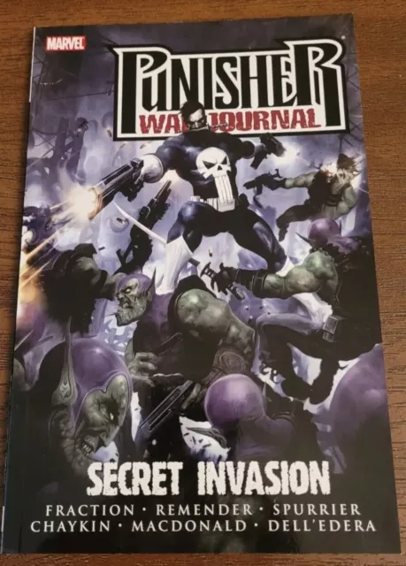 Punisher War Journal Vol 5: Secret Invasion Tp New Marvel