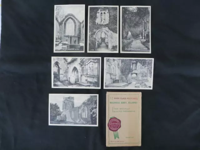 6 Postcards Of Muckross Abbey, Killarney, County Kerry, Republic Of Ireland