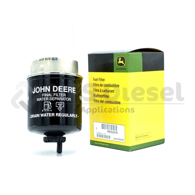 JOHN DEERE OEM Fuel Filter RE62418. John Deere Nos Fuel Water Separator