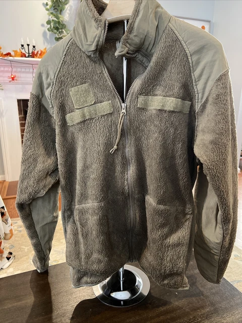 Small Long OCP Brown Coyote Gen III Cold Weather Jacket Fleece Polartec ECWCS L3