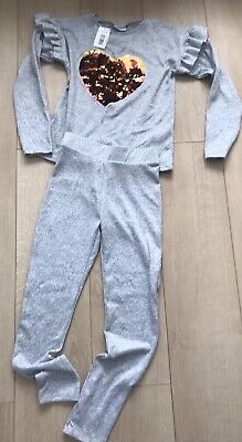 Girls Grey Outfit Age 10 New Matalan