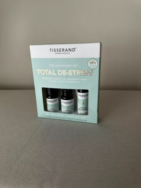 Kit de descubrimiento de aromaterapia Tisserand Desestrés total