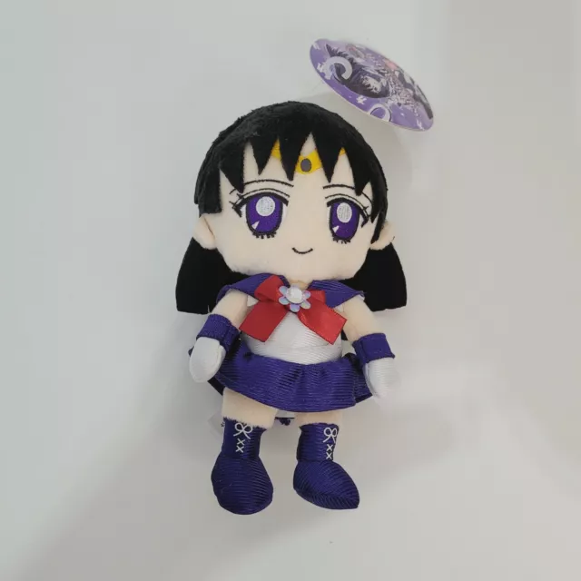 Bandai Sailor Moon Mini Plush Doll Cushion 2 Sailor Saturn