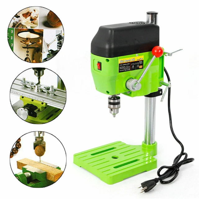 ELECTRIC BENCH DRILL Press Stand Mini Metal Drilling Machine Home 480W