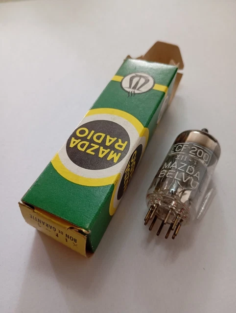 Lampe Mazda Belvu 6dq6a – Tube électronique TSF D'origine – Neuf