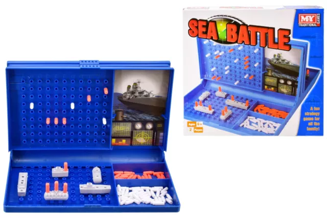 NEW Sea Battle Board Game | Kids Toys Strategy War Games | ihartTOYS