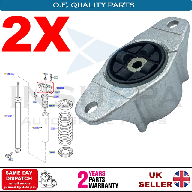Volvo s40 sales rear shock mount