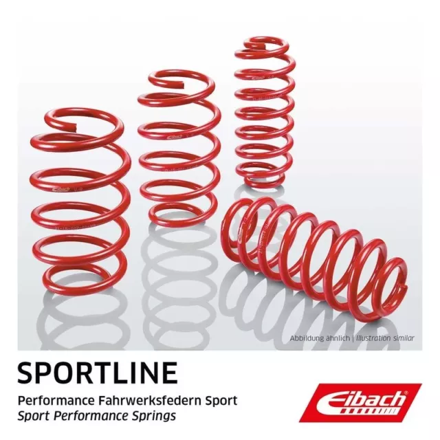 EIBACH Sportline Tieferlegungssatz passend für Fiat 500 (312) VA/HA bis 50/30mm