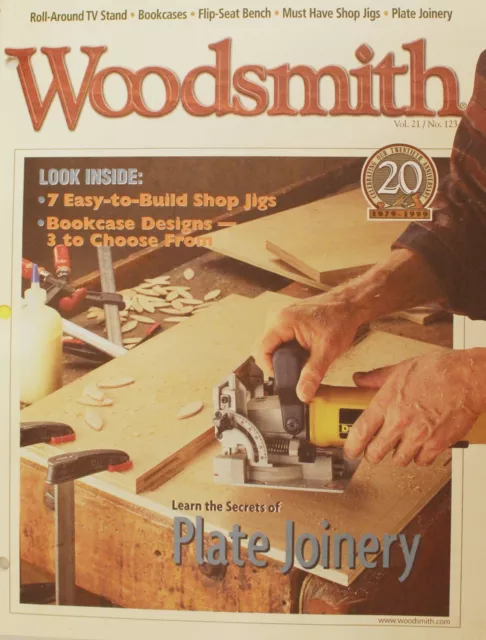 Woodsmith Magazine Vol 21 No 123 June 1999 Plate Joinery Woodworking