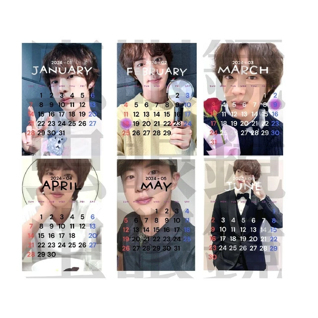 BTS JIN 2025 Calendar 38.92 PicClick
