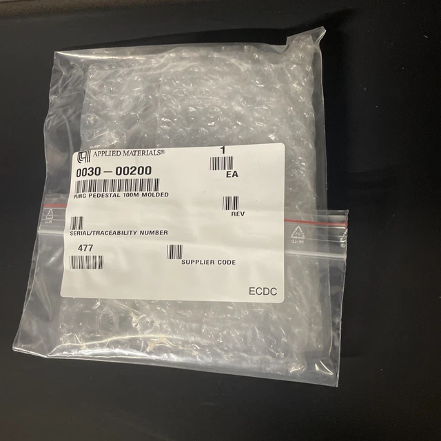 Applied Materials P/N 0030-00200 , Pedestal Ring, 100mm ,