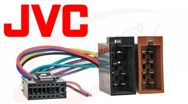 JVC CONECTOR DE La Radio Del Coche Cable Adaptador ISO Din > EUR 6