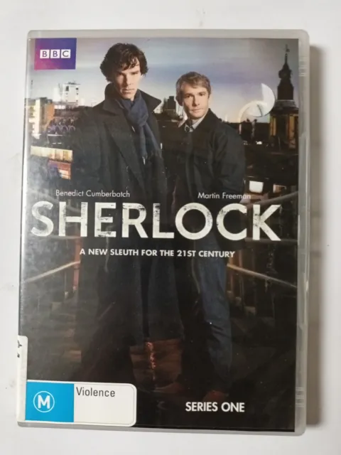 Sherlock Series 1 DVD 2010 2-Disc Set Region 4 PAL af108
