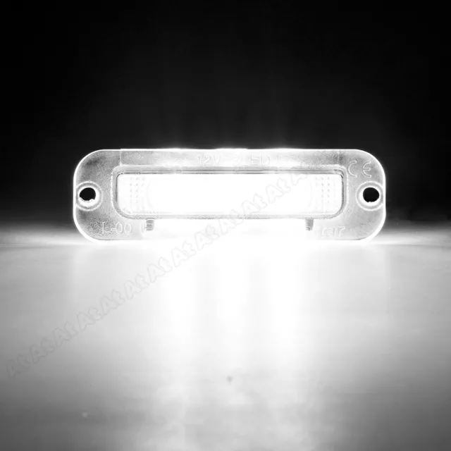 2xLED KENNZEICHENLEUCHTE FÜR MERCEDES G-KLASSE G W463 G500 1990-08 G550 G55 AMG 2