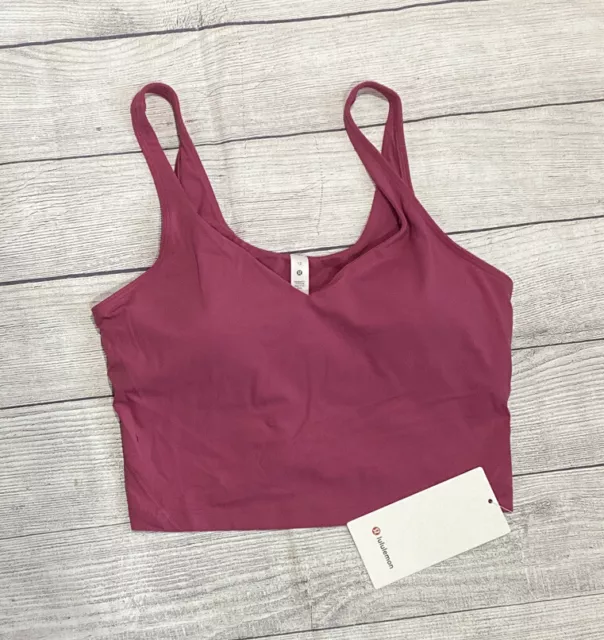 NWT LULULEMON TWIST Back-to-Front Pullover Pink Lychee Size : 8