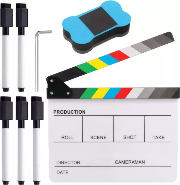 High Quality Movie Film Video Clapboard Irector'S Cut Action Scene Clapper Board