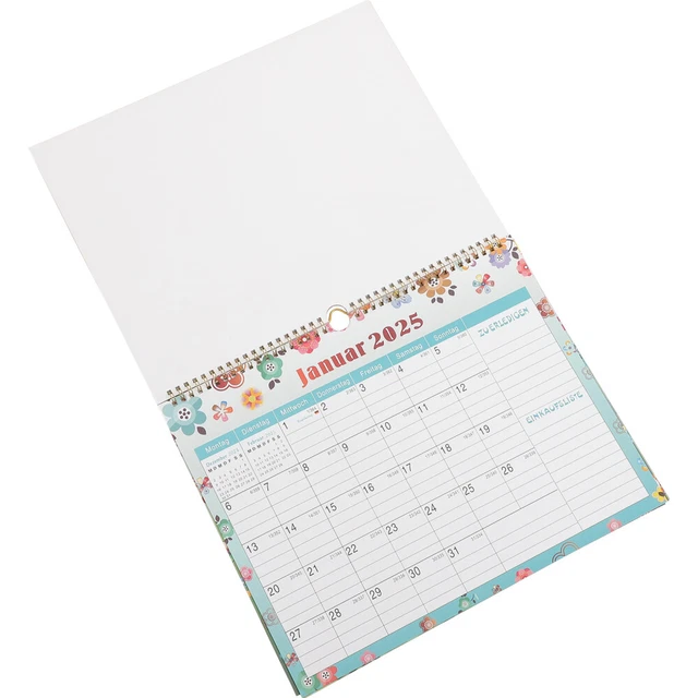 WALL CALENDAR 20242025 German Calendar Monthly Calendar Wall Hanging