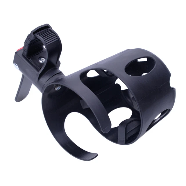 Portavasos ajustable carrito de bebé niños cochecito ciclismo bebida bicicleta portavasos negro