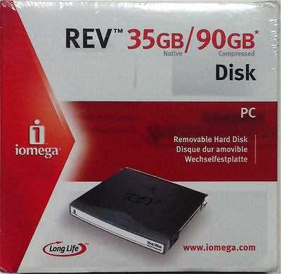 Iomega Iomega Rev 70GB Disk/Storage Medium New #20 