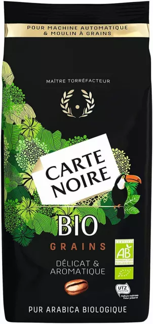 Acheter Carte Noire Café en grains bio pur arabica du Pérou, 500g