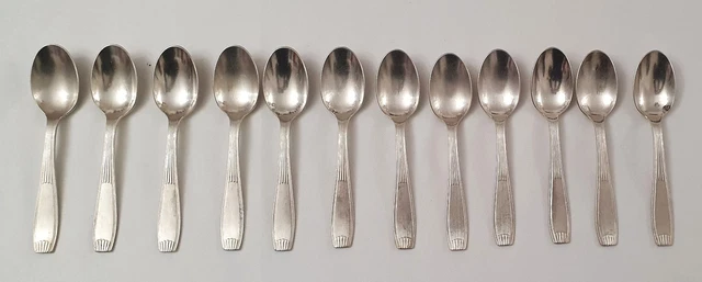 CHRISTOFLE CUILLÈRE À café CHINON en métal argenté FILET 14cm Poinçonné EUR 8,00 - FR
