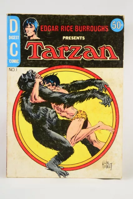 DC Comics Edgar Rice Burroughs Presents: Tarzan No 1 Paperback w/Comic Illus