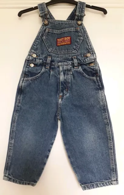 Salopette jeans - TONY BOY / TB - 18 Mois - mixte garçon fille - TBE