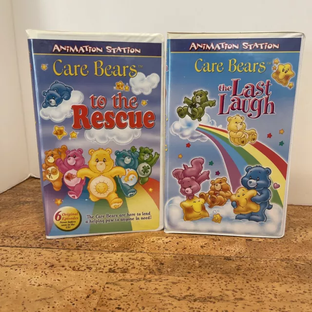 CARE BEARS - The Last Laugh (VHS, 2003) Animation Station collection of ...