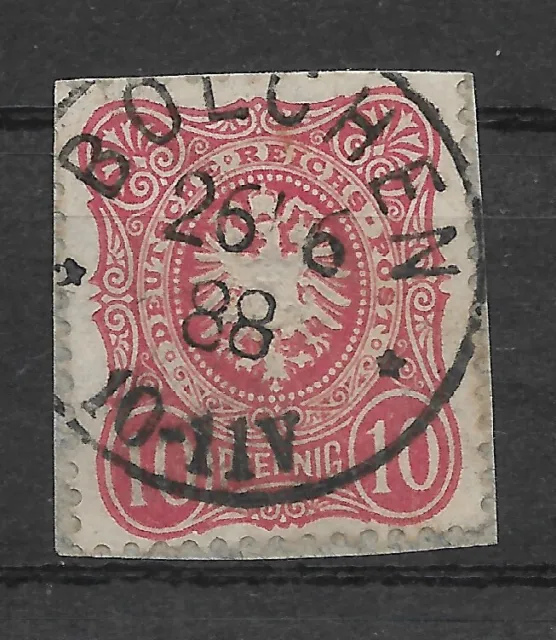 Deutsches Reich PFENNIG 41 Ib gestempelt auf Briefstück (BPP WIEGAND)