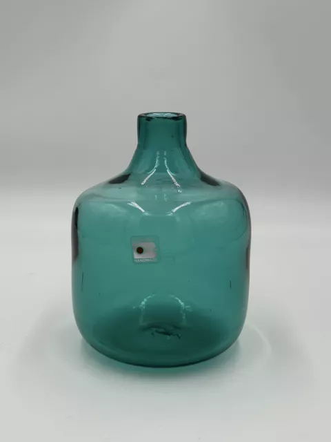 Blenko Art Glass Hand Blown Vase 7 1/8”