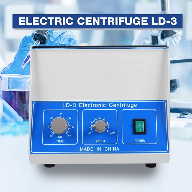 ELECTRIC LAB BENCHTOP Centrifuge 4000r/min 2770xg Centrifuge Machine(US