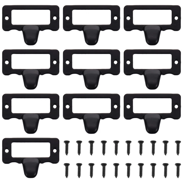 10 Pcs Handle Drawer Knobs Kitchen Cabinet Handles Frame Office