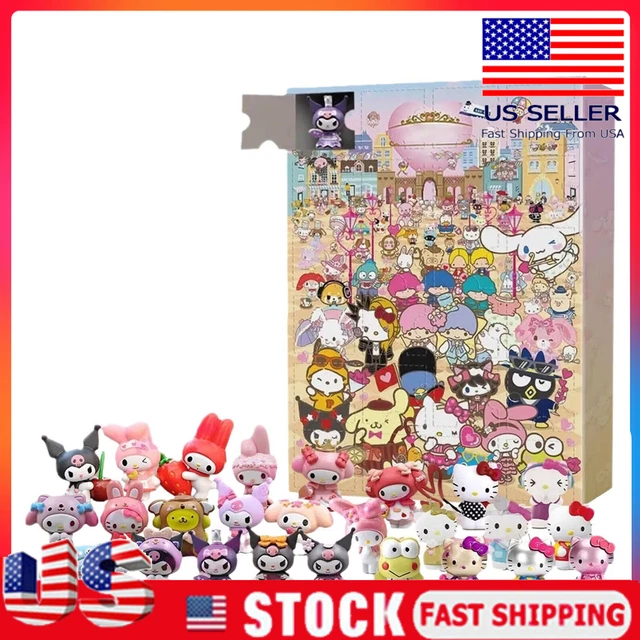 HELLOKITTY 2024 CHRISTMAS Advent Calendar Kuromi Countdown 24 Day