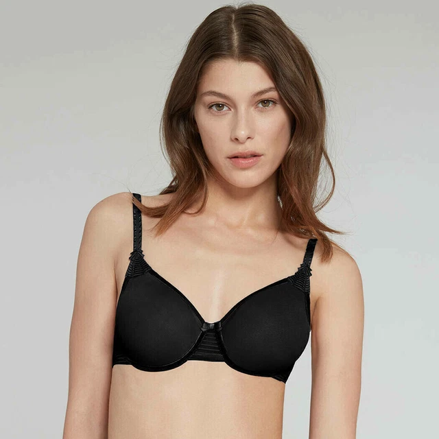 Soutien-gorge LOU Ikebana - Corbeille Armature - Taille 95D (80D EU) - Noir - Neuf Avec étiquettes