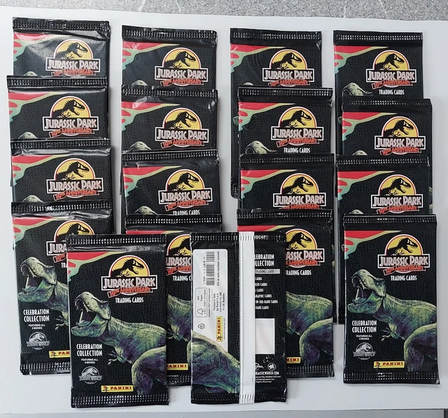 Pack De 24 Cartes à Collectionner Jurassic Park 30th Anniversary - Panini, Neuf